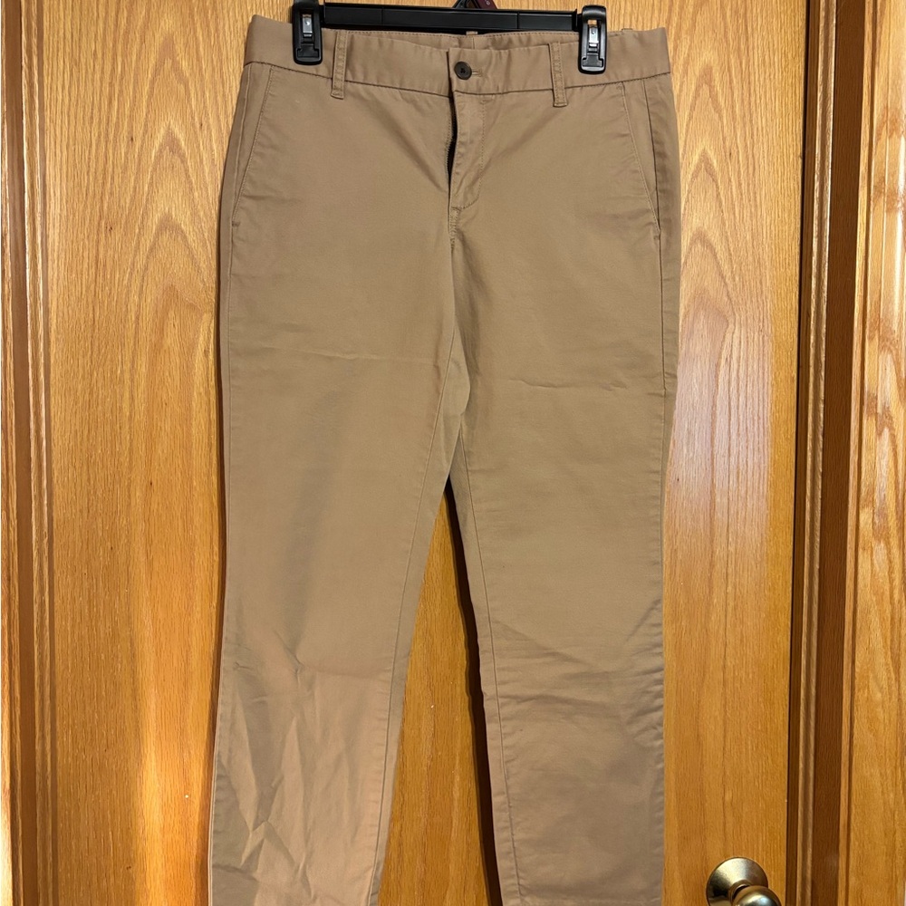 J. Crew Tan Chinos Classic Cotton Blend